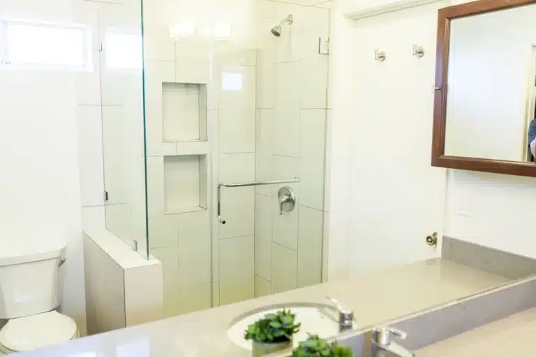 Sober Living Home's Residential Bathroom