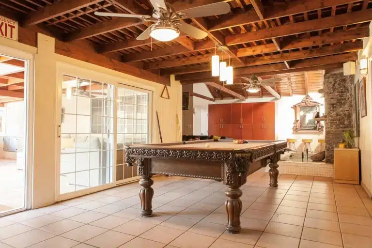 Haven House Sober Living Pool Table